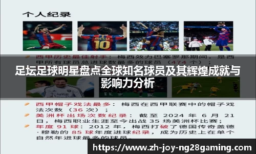 足坛足球明星盘点全球知名球员及其辉煌成就与影响力分析